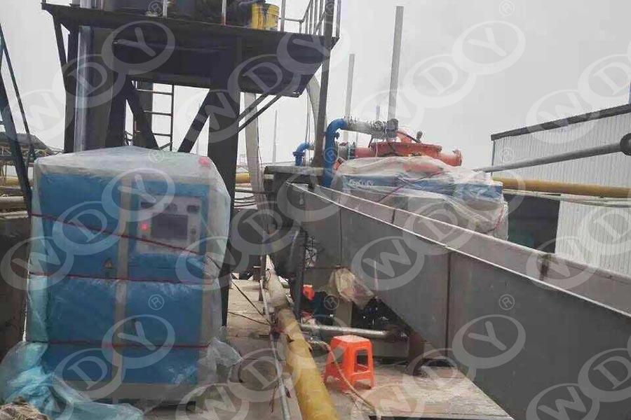 河南安陽陶瓷行業(yè)鈉長石除鐵設備使用案例